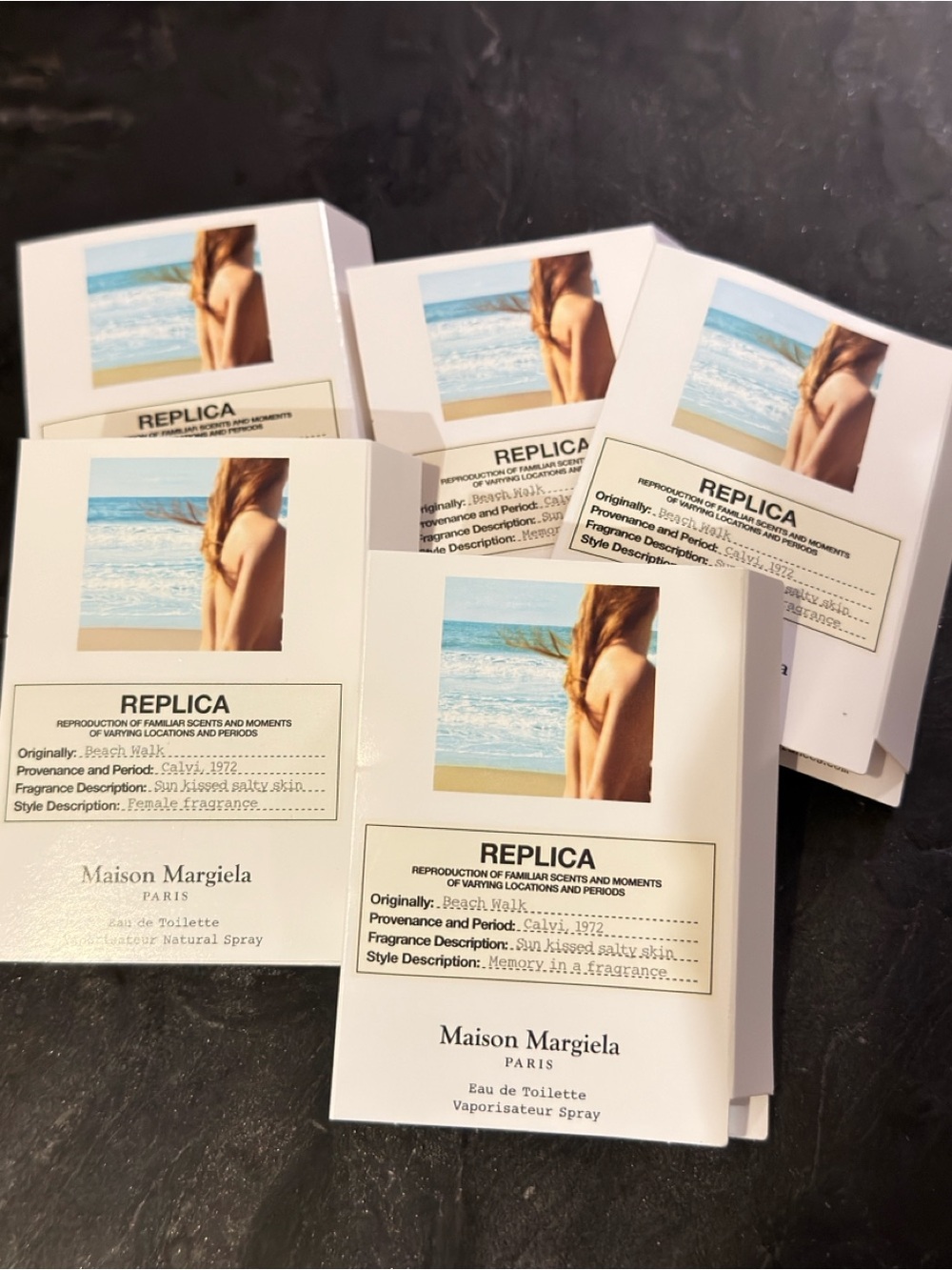 Maison Martin Margiela Replica Beach Walk EDT 5pk sample cards